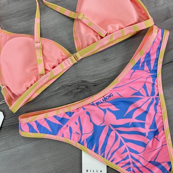 ☀️BILLABONG☀️ MYSTIC BEACH CECI TRI MYSTIC BEACH HIKE PANT BIKINI SET - Picture 11 of 12
